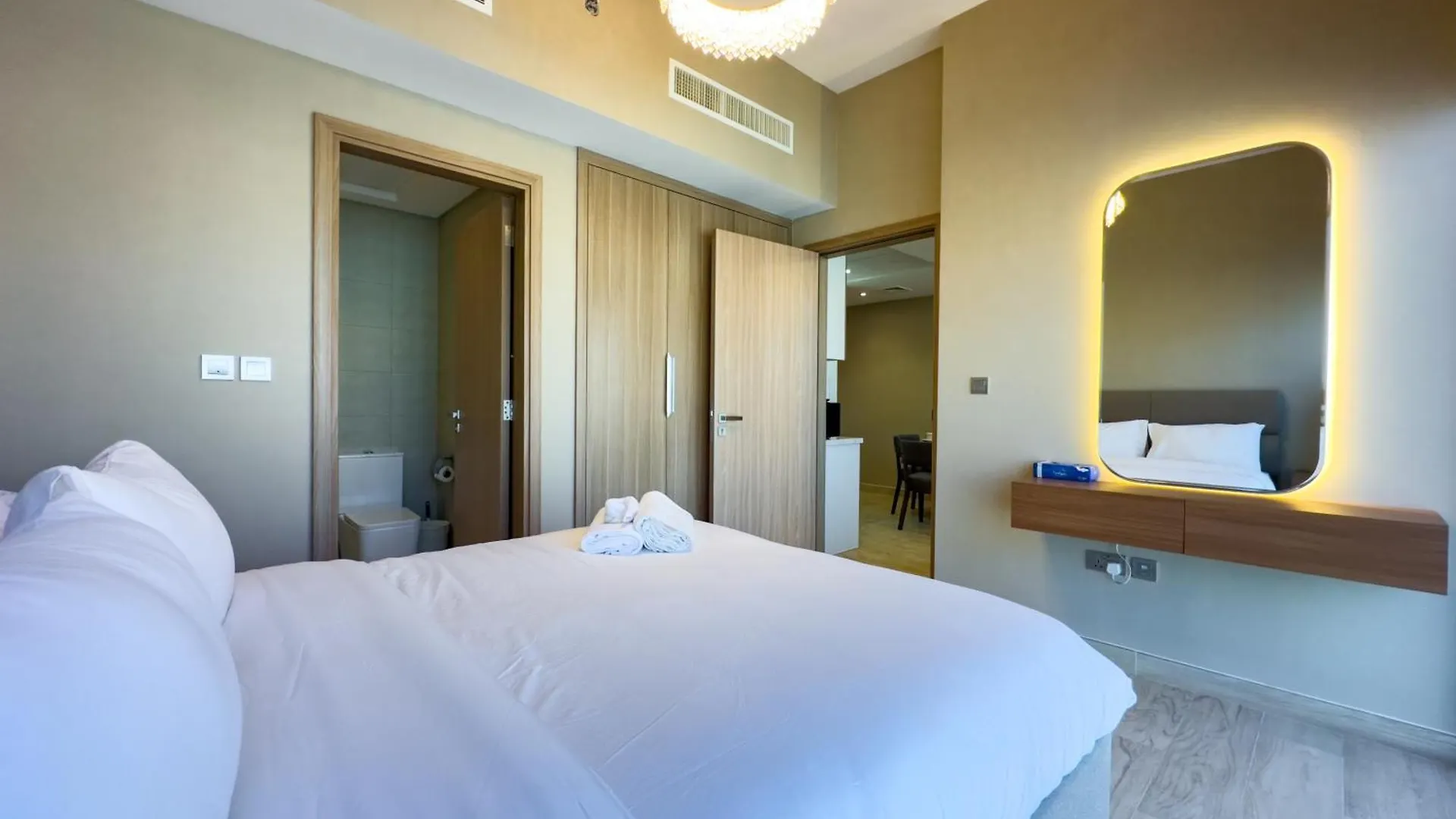 Stylish 1Br High Floor City View Dubái 0*,