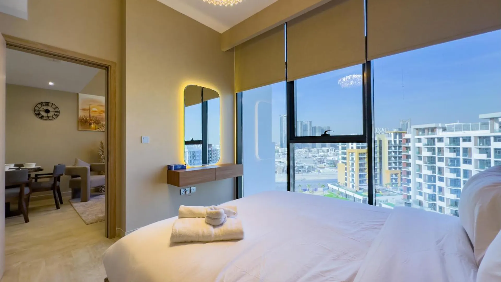 Stylish 1Br High Floor City View Dubái Apartamento